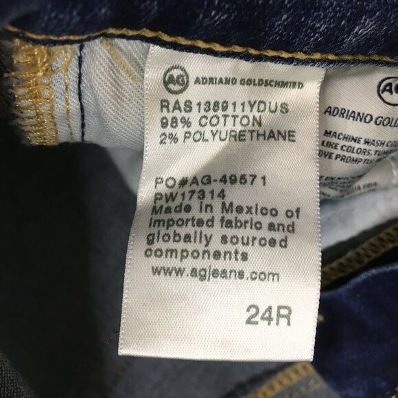 ADRIANO GOLDSCHMIED 5 Pocket Medium/Dark The Legging Super Skinny Ankle Jeans - Picture 3 of 11